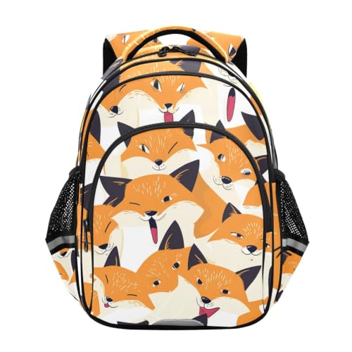 Sac à dos enfant renard orange pour la rentrée en maternelle