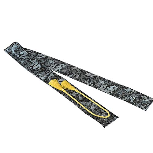 kaakaeu - Funda Protectora para caña de Pescar (Nailon, elástica, 51,18 Pulgadas, Estilo asiático, Universal), 4#