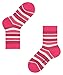 Price comparison product image FALKE Unisex Kids Mixed Stripe Socks Cotton Black White More Colours Thin Calf Socks For Boys or Girls Patterned Ideal For Summer Casual Looks 1 Pair