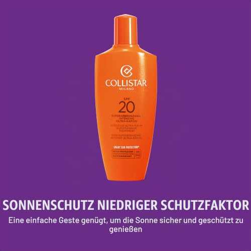 Collistar Sonnenpflege Ultra-Rasch Intensiv räunende LSF 20, 200 ml – Ansicht 3