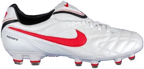 Nike Men's NIKE TIEMPO LEGEND III FG SOCCER CLEATS 8.5 (MTLC SUMMIT  WHT/CHLLNG RD/BLCK): Amazon.co.uk: Shoes \u0026 Bags