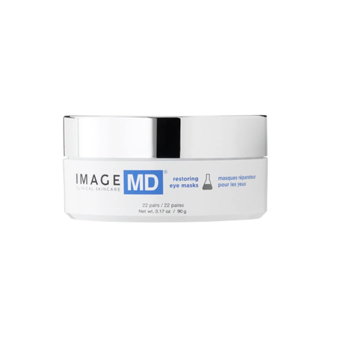 IMAGE MD Restoring Eye Masks, Made with Cooling Hydrogel to Rapidly Refresh, Firm, Restore, & Soothe Tired Eyes, 22 Count