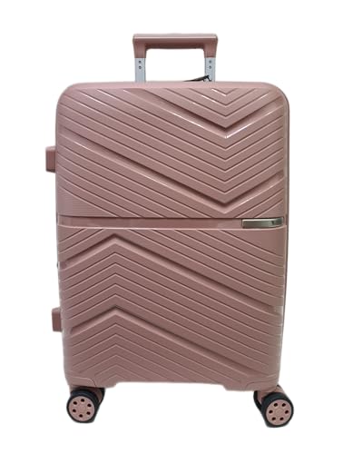 COVERI COLLECTION Valise trolley rigide ABS extensible, bagage à main 55 x 38 x 21,5 cm, 8 roues...