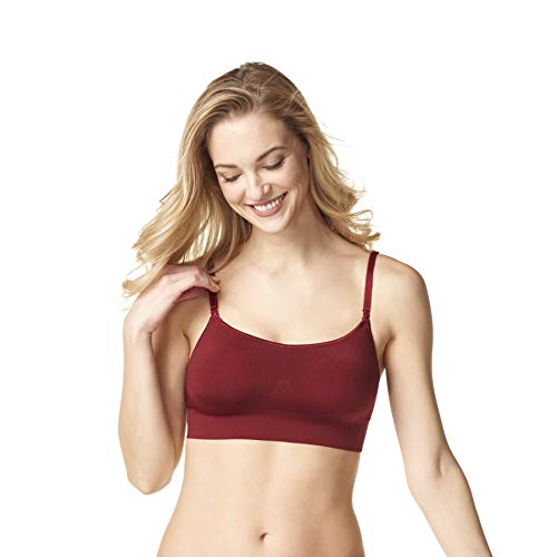 Image of Warner's Womens Easy Does It Dig-Free Band with Seamless Stretch Wireless Lightly Lined Convertible Comfort Bra Rm0911a
