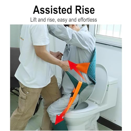 Foglio di trasferimento paziente con cuscinetti regolabili per gambe e design rinforzato, cintura di sicurezza per ictus e assistenza agli anziani, ideale per supporto disabili