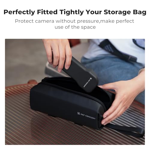 Image of K&F CONCEPT Gimbal Protective Cover Lid Compatible with DJI Osmo Pocket 3 Creator Combo, Portable Hard Case with Soft Lining, Pocket 3 Accessories