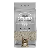 by Amazon Arenero Aglomerante sin Perfume con Carbón Activo para Gatos, 10L (Paquete de 1)
