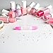 Pink Nail Erase Pen - Women's Nail Art Polish Corrector With Removable Head for Manicure, Fingernail, Foot, Hand Care - Home Salon Use (6g)
