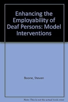Hardcover Enhancing the Employability of Deaf Persons: Model Interventions Book