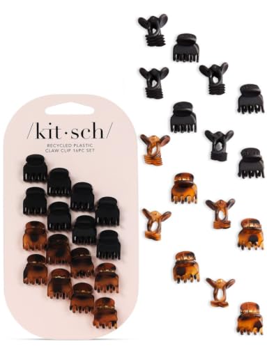 10 Best Claw Clips for Short Hair in 2026: Secure, Stylish Picks That Stay Put 4 Kitsch Mini Claw Clips 16 Pcs
