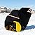 Keyless4U Snow Blower Cover, 300D Durable Oxford Farbic, Fit for Most Snowblowers, with Reflective Strip and Ventilation Holes -Weather Protection Outdoor and Indoor use (Black), 45" L x 60" W x 33" W