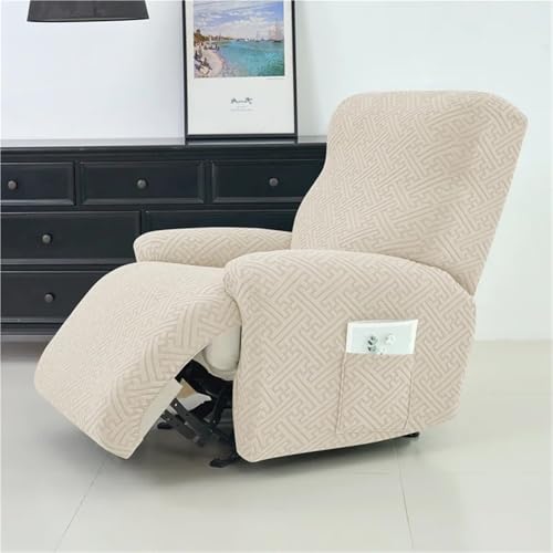 Funda de sillón reclinable de Jacquard antideslizante para proteger tus muebles 8
