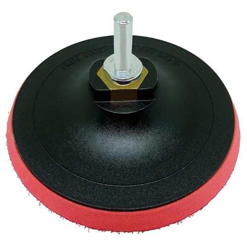 Suporte de Boina para Furadeira e Lixadeira + 30 Discos de Lixa 125mm