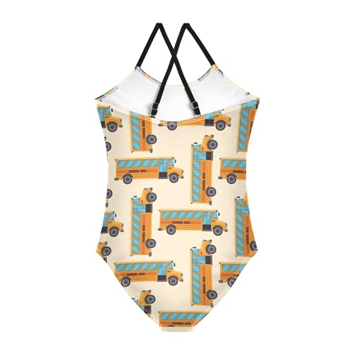 Image of Baby Girls' Swimwear Quick Dry Toddler Girls One Piece Swimsuit Bathing Suits Size 3T-10Y