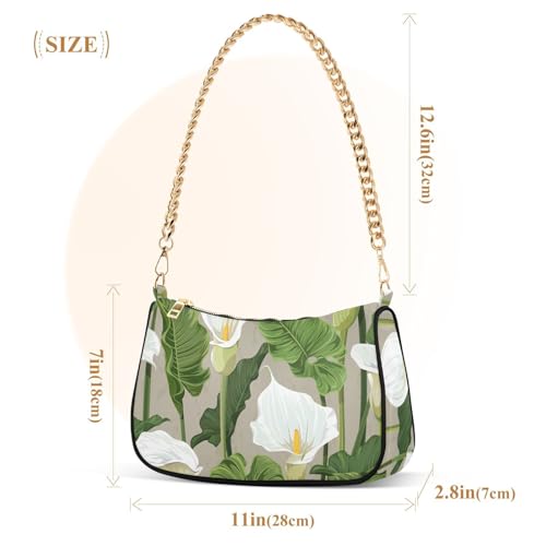 Bolso de hombro para mujer pequeño y elegante miniatura 5