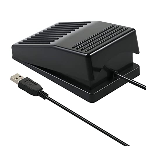 Image of HUYAN FS22-P USB Single Foot Switch Multifunctional Customized Foot Pedal Photoelectric Switch for Image Acquisition Music Game Control