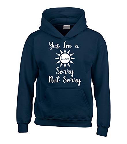 Sweat à capuche unisexe Yes I'm a Leo idéal pour le collège et les loisirs