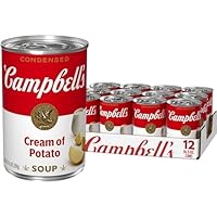Campbell's Condensed Cream of Potato Soup, 10.5 oz Can (12 Pack)