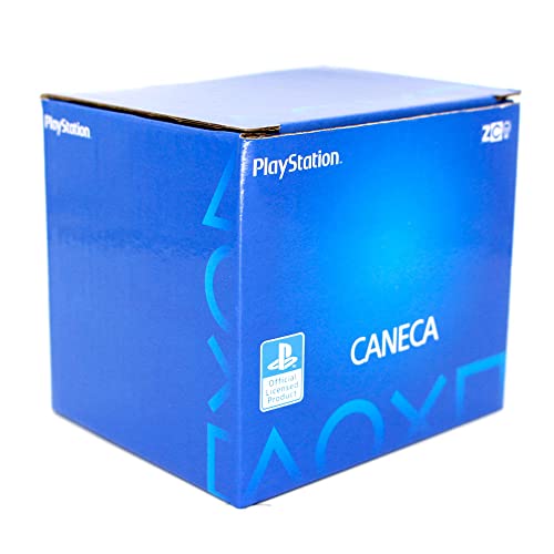 Caneca Playstation Spirit of The Play 400ml Zona Criativa