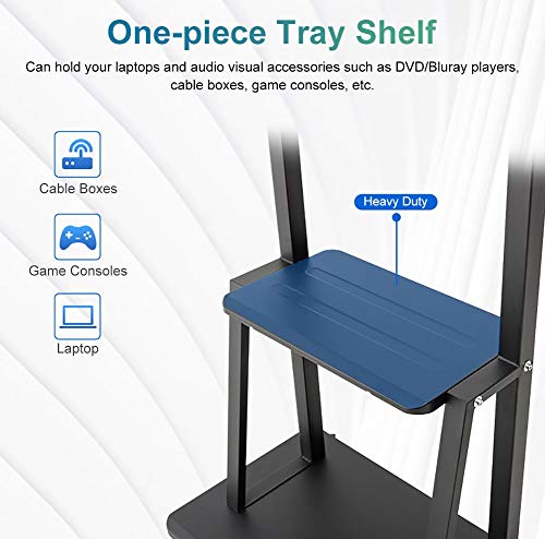 Soporte móvil para TV 32"-75" con ruedas y altura ajustable miniatura 6
