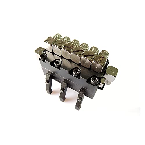 Válvula hidráulica JDM 3Ch distribuidor para excavadora RC Lesu 1/14
