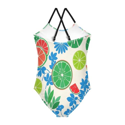 Summer Style Lemon Watermelon fashionGirls Swimsuit Bathing Suits for Teens Beach Swimwear Traje de ba?o para ni?as 9-10 a?os 7-8t2