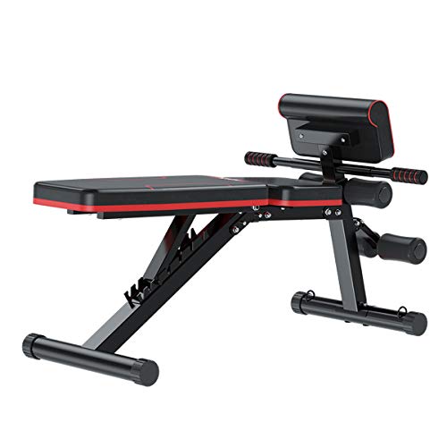 Adjustable Weight Bench for Full Body Workout, Training Exercise Workout Bench for Home Gym, Sit Up Bench Flat