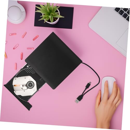 Lecteur DVD USB externe Veemoon compact graveur CD pour PC portable Windows Mac - 6
