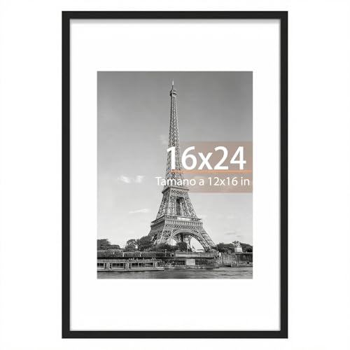 Consejos para Comprar Marcos de fotos , listamos los 10 mejores. 48 Marcos Decorativos Para Fotos,Portaretratos Negros Para 12x16' (30x41cm) O 16x24' (41x61cm),De Pared Y Escritorio,Decoración Del Hogar Y Regalo