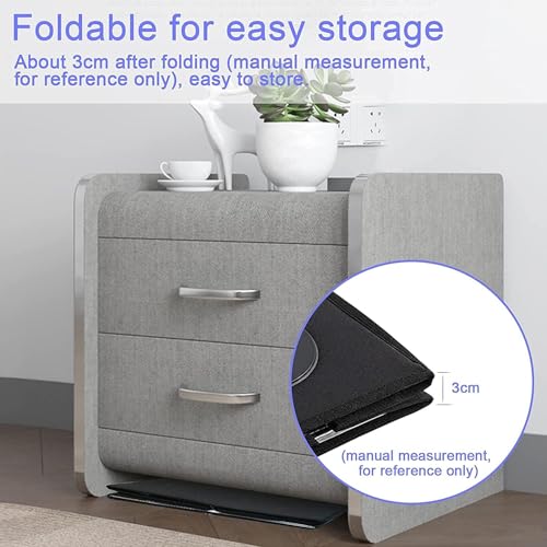 OBEST Studio-Lichtbox, 40 cm, tragbar, faltbar, mit Mehreren Winkeln, verstellbare LED-Lichter, 12 Arten von Farben