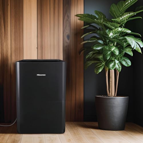 image for Hisense Energy Star 50-Pint Portable Dehumidifier with Built-in Pump, 