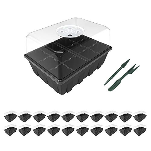 Plateau 12 compartiments Gardzen idéal pour potager de balcon