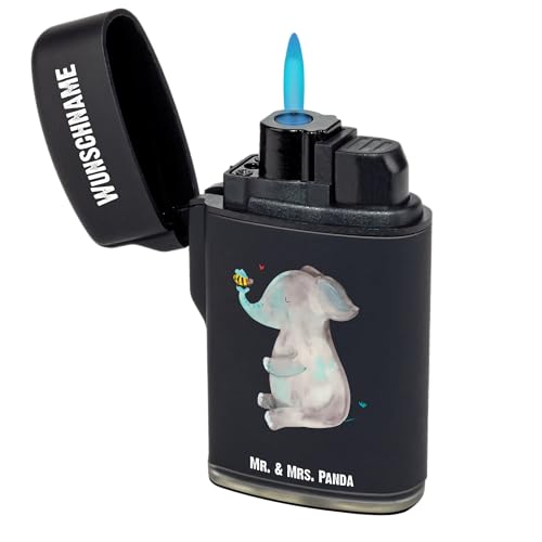 Mr. & Mrs. Panda Personalisiertes Feuerzeug Elefant Biene - Personalisierte Geschenke, lustige Sprüche, Feuerzeug Mit Namen Und Symbol, Feuerzeug Als Mr. & Mrs. Panda Personalisiertes Feuerzeug Elefant Biene - Personalisierte Geschenke, lustige Sprüche, Feuerzeug Mit Namen Und Symbol, Feuerzeug Als