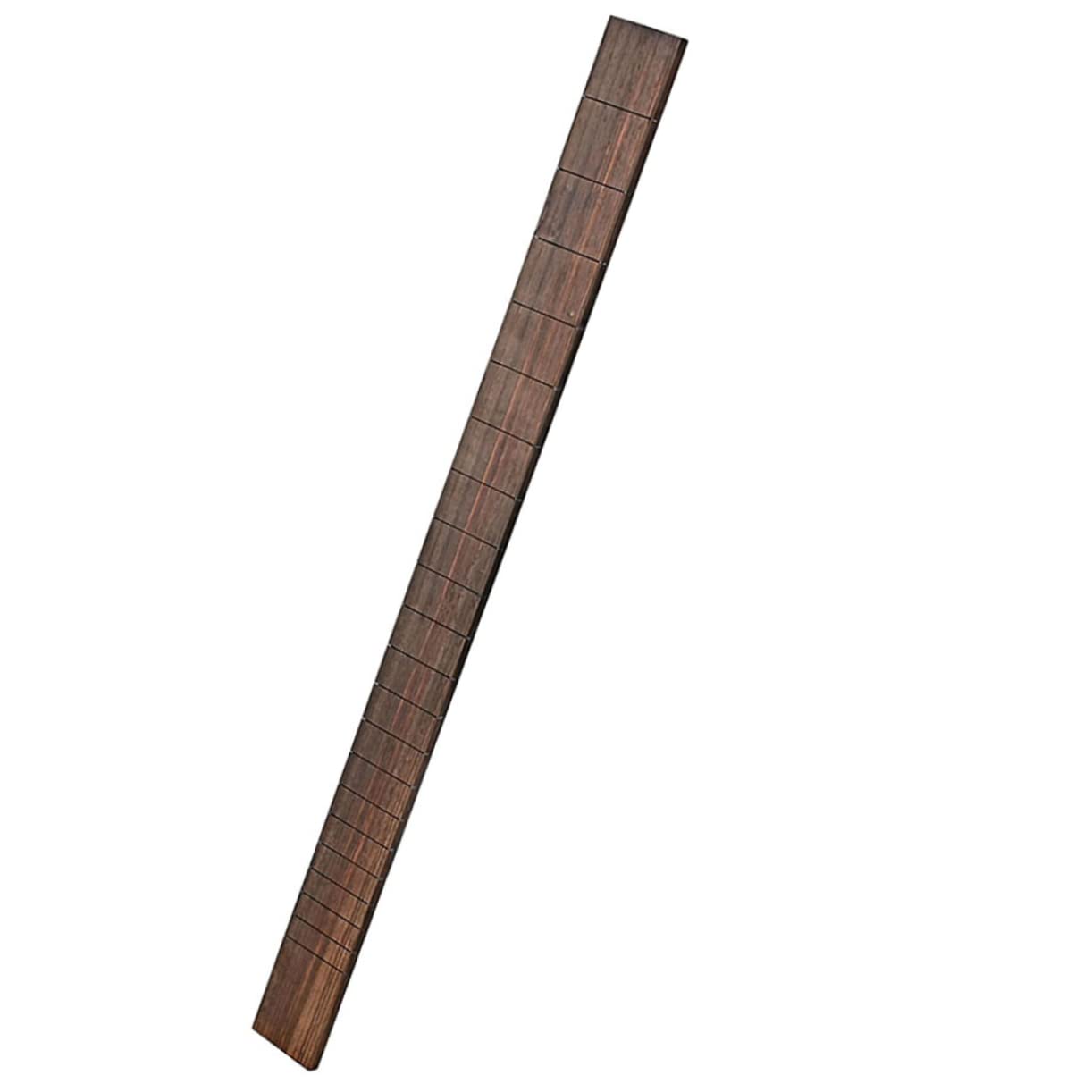 NULYLU Replacement Fretboard Parts for Guitar Guitar Neck Plate Rosewood Fretboard Box Portable Guitar Accessory
