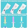 Portable Photo Booth Machine with 15.6 Inch Touch Screen/Ring Light/Flight Case,Event Selfie Station for Parties & Events - DSLR Camera Video Booth,with RGB Light Box (White)