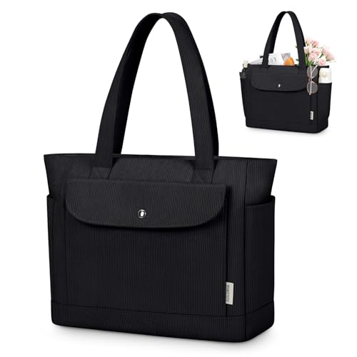 IGOLUMON Bolso Bandolera Mujer con Bolsillo Frontal Magnético Gran Capacidad Bolso Hombro de Mano con Cremallera Bolsos Universidad Trabajo Viaje Gimnasio Escuela Colegio Compras Uso Diario