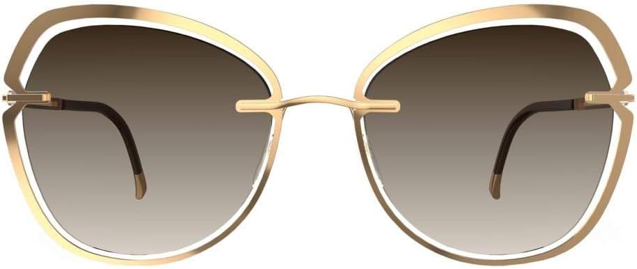 Silhouette BOLSCHOI Grace 8180 Gold/Brown Shaded one Size fits All Women Sunglasses
