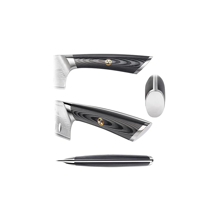 Cangshan NAKA Series X-7 Steel Forged HUA Knife Block Set (4-Piece)