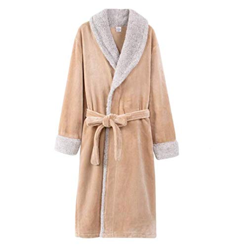 Robe de nuit pour hommes en velours corail | Restez au chaud sans surchauffer votre intérieur