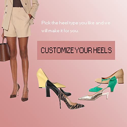 MOOMMO Women Shoes Pumps for Formal & Casual|Office Work Wedding Party Evening Prom2