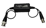Kenuco HD-TVI/HD-CVI/AHD/Analog CVBS Passive Coaxial Video Ground Loop Isolator Built-In Video Balun For CCTV Cameras