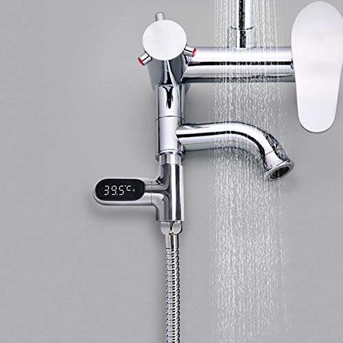 LED Digital Shower Thermometer Water Shower, Realtime Monitor, Smart, Baby Bath Water Temperature Measuring for Bathroom