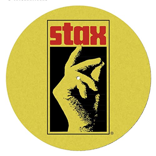Pyramid International Stax Turntable Record Slip Mat For Mixing, Dj Scratching And Home Listening (Logo Design) - Official Merchandise #TOP16