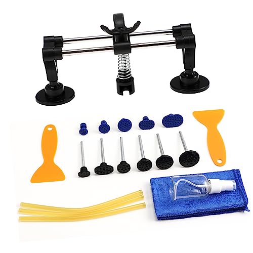 Kit débosselage voiture SOLUSTRE avec extracteur pont et 11 patins - 3