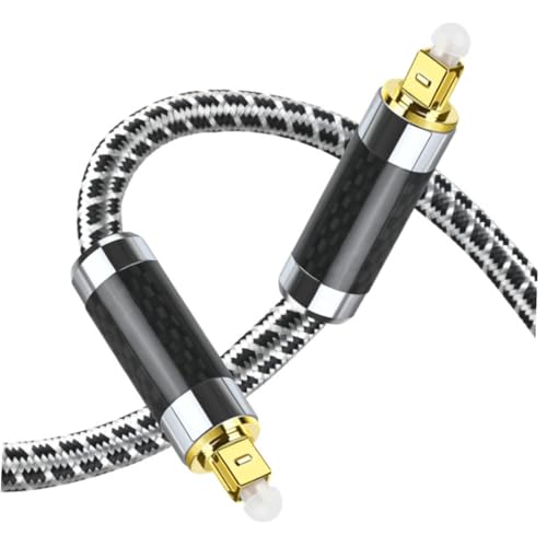 Cable óptico de audio digital fibra óptica resistente para amplificadores altavoces