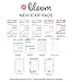 bloom daily planners Magnetic Grocery Shopping List To-Do Pad - Weekly Planning Food Organizer / Tear-Off Notepad Hanging Checklist for Fridge - 6” x 9”