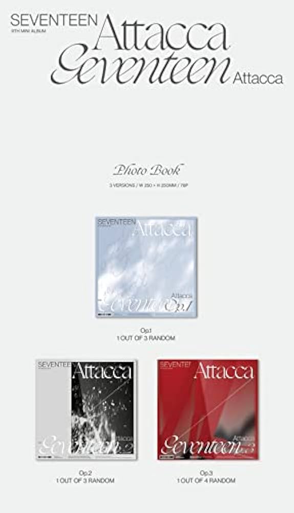 Amazon.co.jp: [Op.2] SEVENTEEN (セブンティーン) - Attacca