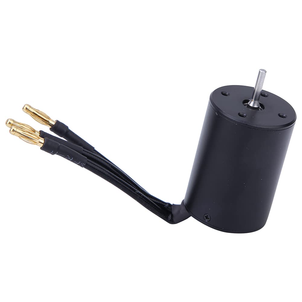 Tbest Motor sin Escobillas RC, Piezas de Actualización de Motor sin Sensor sin Escobillas 3650 Impermeables para Coche 1/10 RC