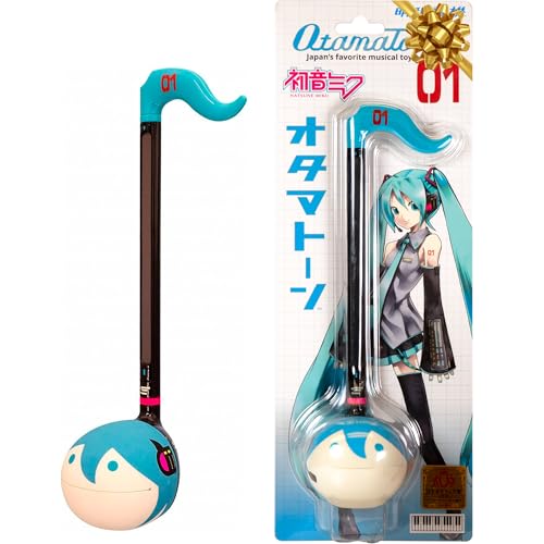 Otamatone Hatsune Miku, Instrumento Musical Electrónico Japonés Sintetizador Portátil Sensibles al Tacto Musicales Instrumentos Regalo Niños Adolescentes Adultos Cumpleaños Juego Juguetes Geniales