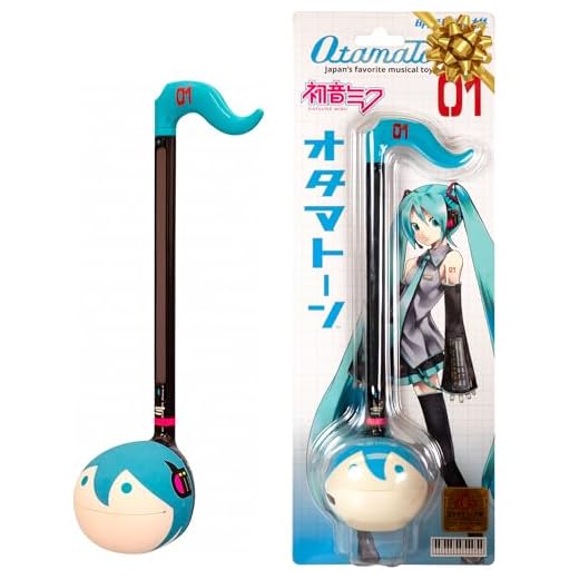Otamatone Hatsune Miku, Instrumento Musical Electrónico Japonés Sintetizador Portátil Sensibles al Tacto Musicales Instrumentos Regalo Niños Adolescentes Adultos Cumpleaños Juego Juguetes Geniales